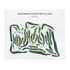 Madison Country Club, Ohio - Printed Golf Courses