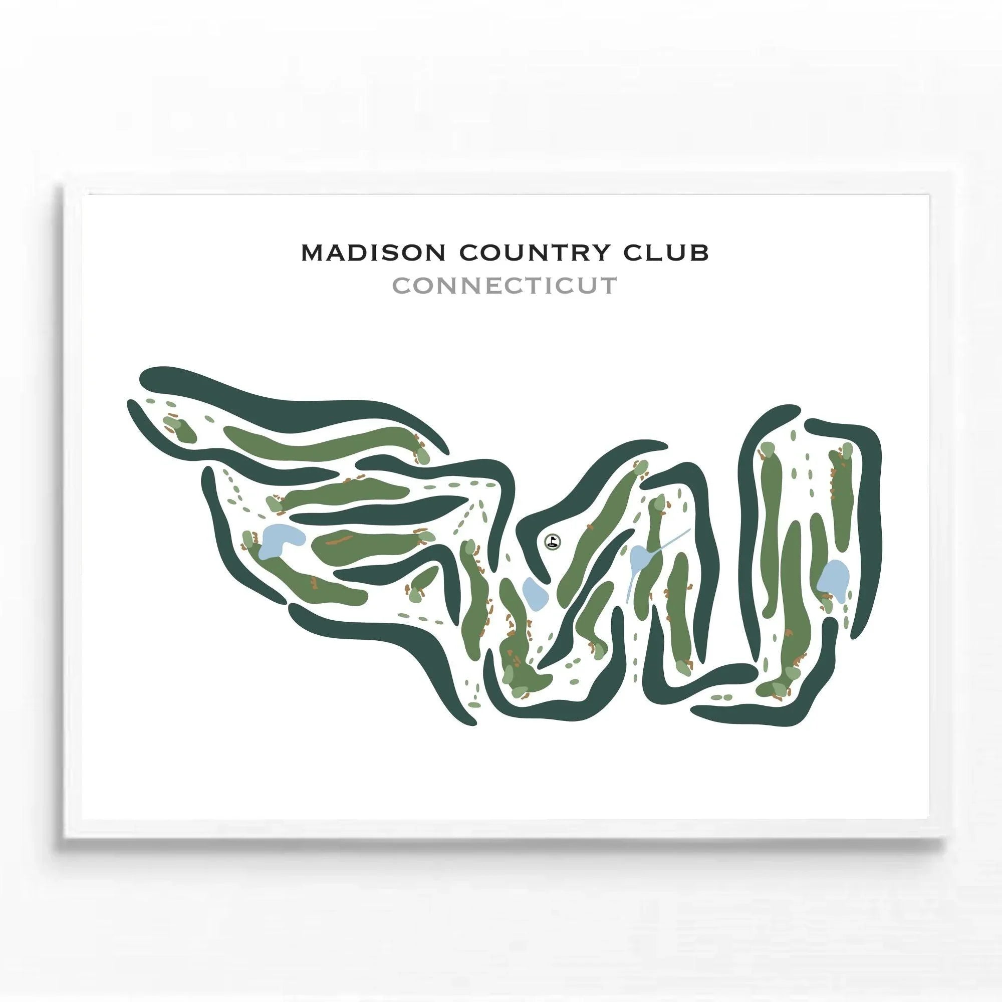 Madison Country Club, Connecticut - Printed Golf Courses