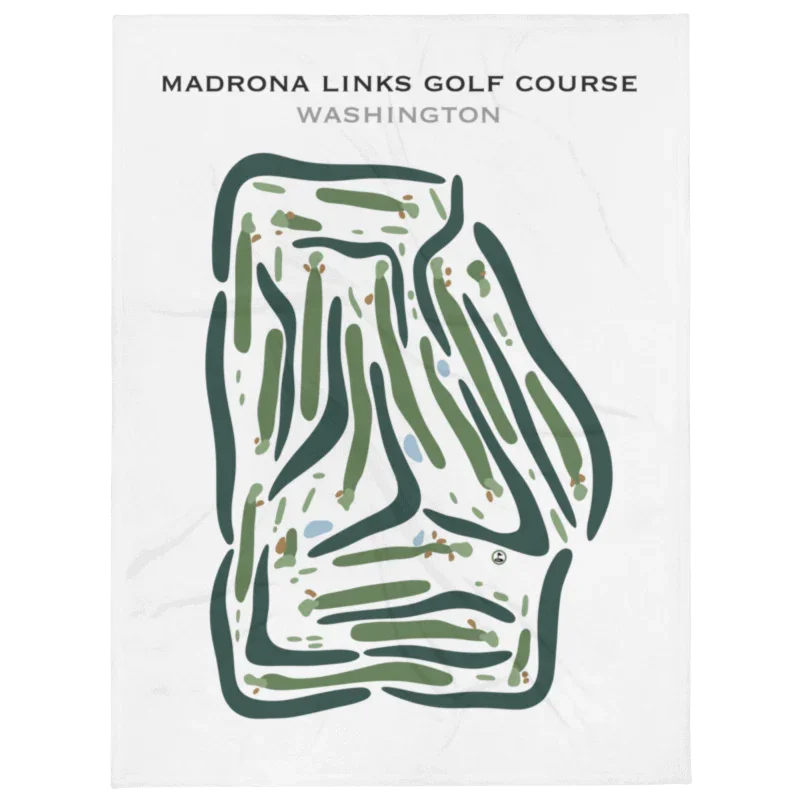 Madrona Links Golf Course‎, Washington - Printed Golf Courses
