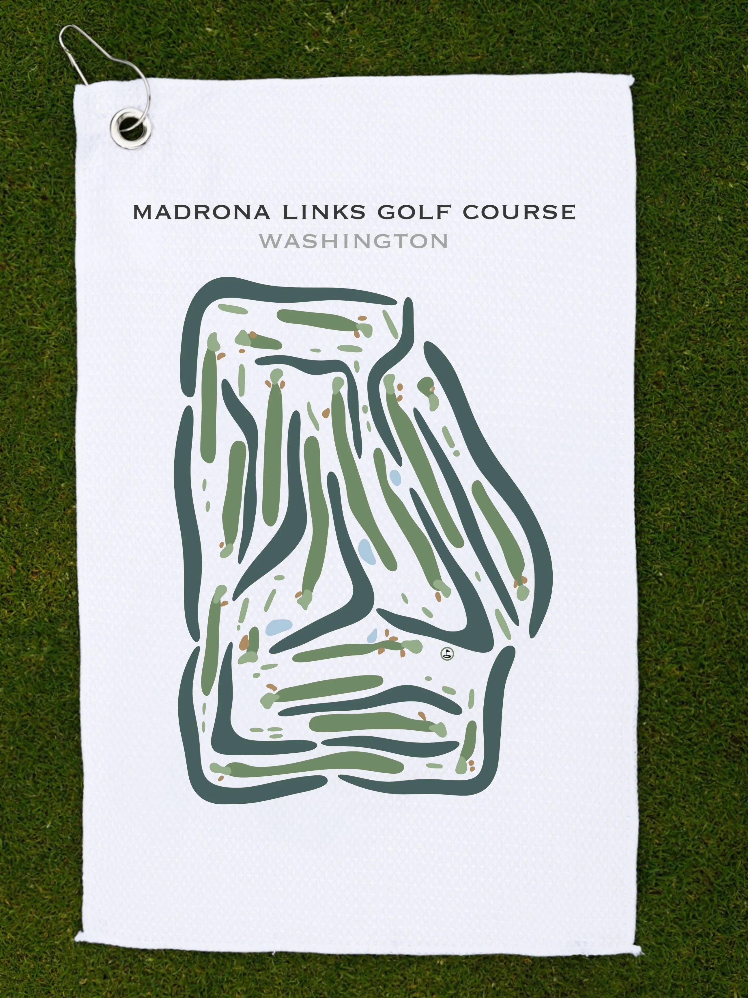Madrona Links Golf Course‎, Washington - Printed Golf Courses