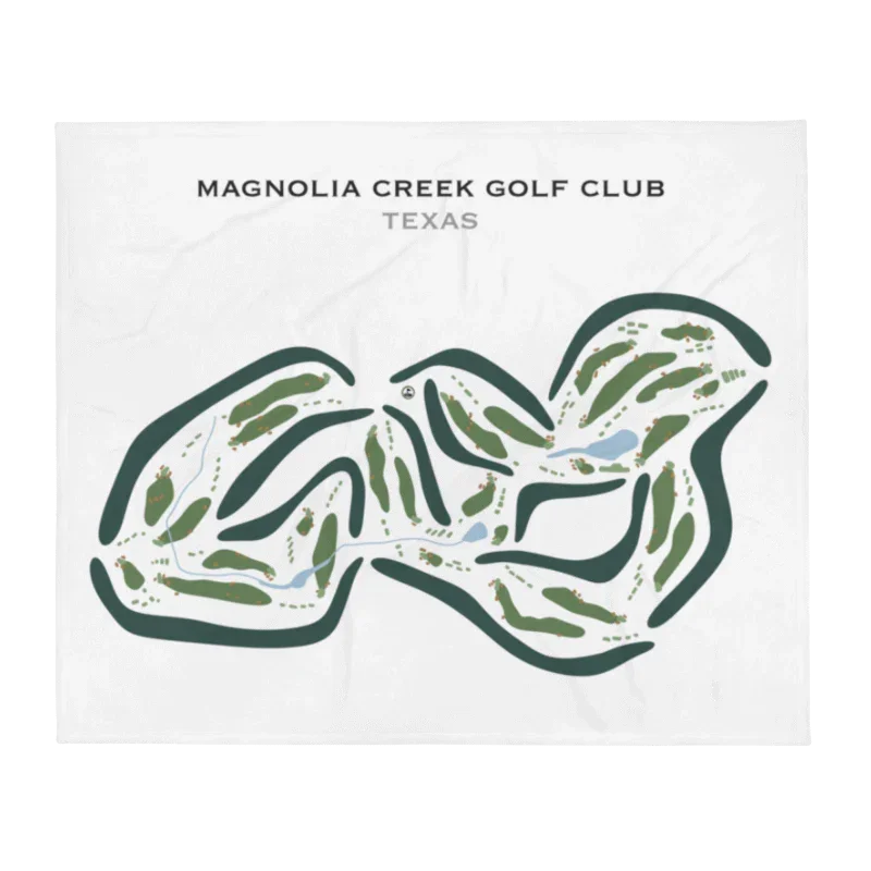 Magnolia Creek Golf Club, Texas - Printed Golf Courses