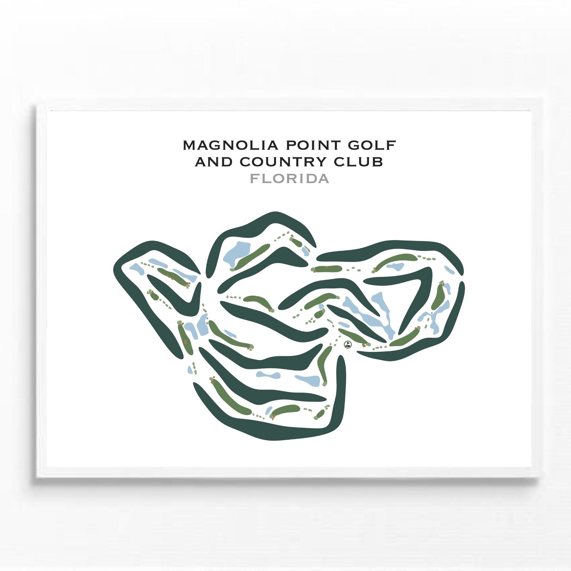 Magnolia Point Golf and Country Club, Florida - Printed Golf Courses