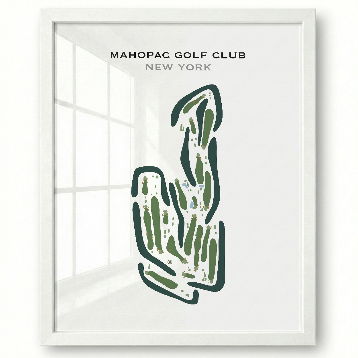 Mahopac Golf Club, New York - Printed Golf Courses