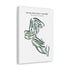 Mainland Golf Course, Pennsylvania - Printed Golf Courses