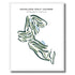 Mainland Golf Course, Pennsylvania - Printed Golf Courses