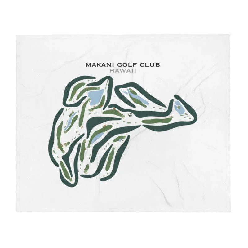 Makani Golf Club, Hawaii - Printed Golf Courses