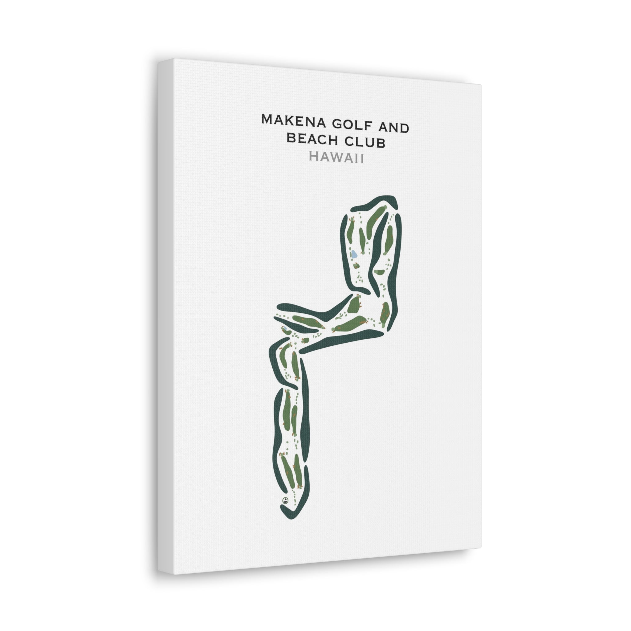 Makena Golf & Beach Club, Hawaii - Printed Golf Courses