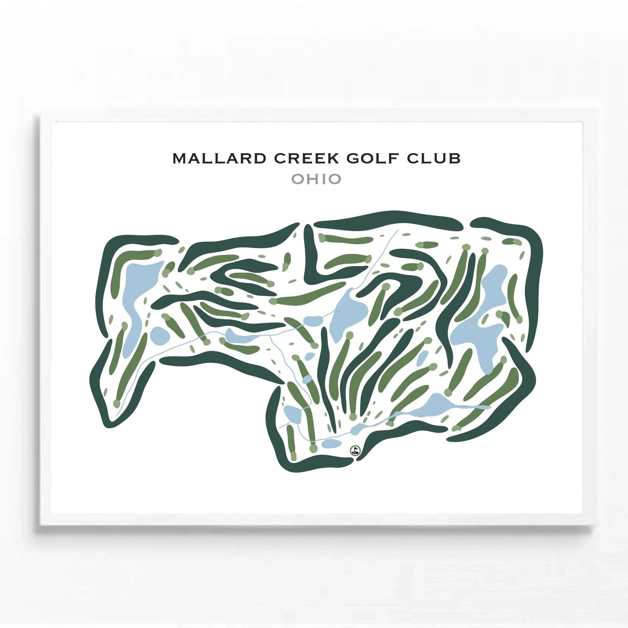 Mallard Creek Golf Club, Ohio - Printed Golf Courses