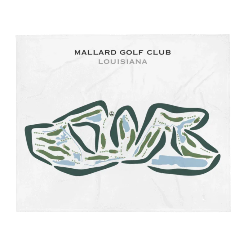 Mallard Golf Club, Louisiana - Printed Golf Courses