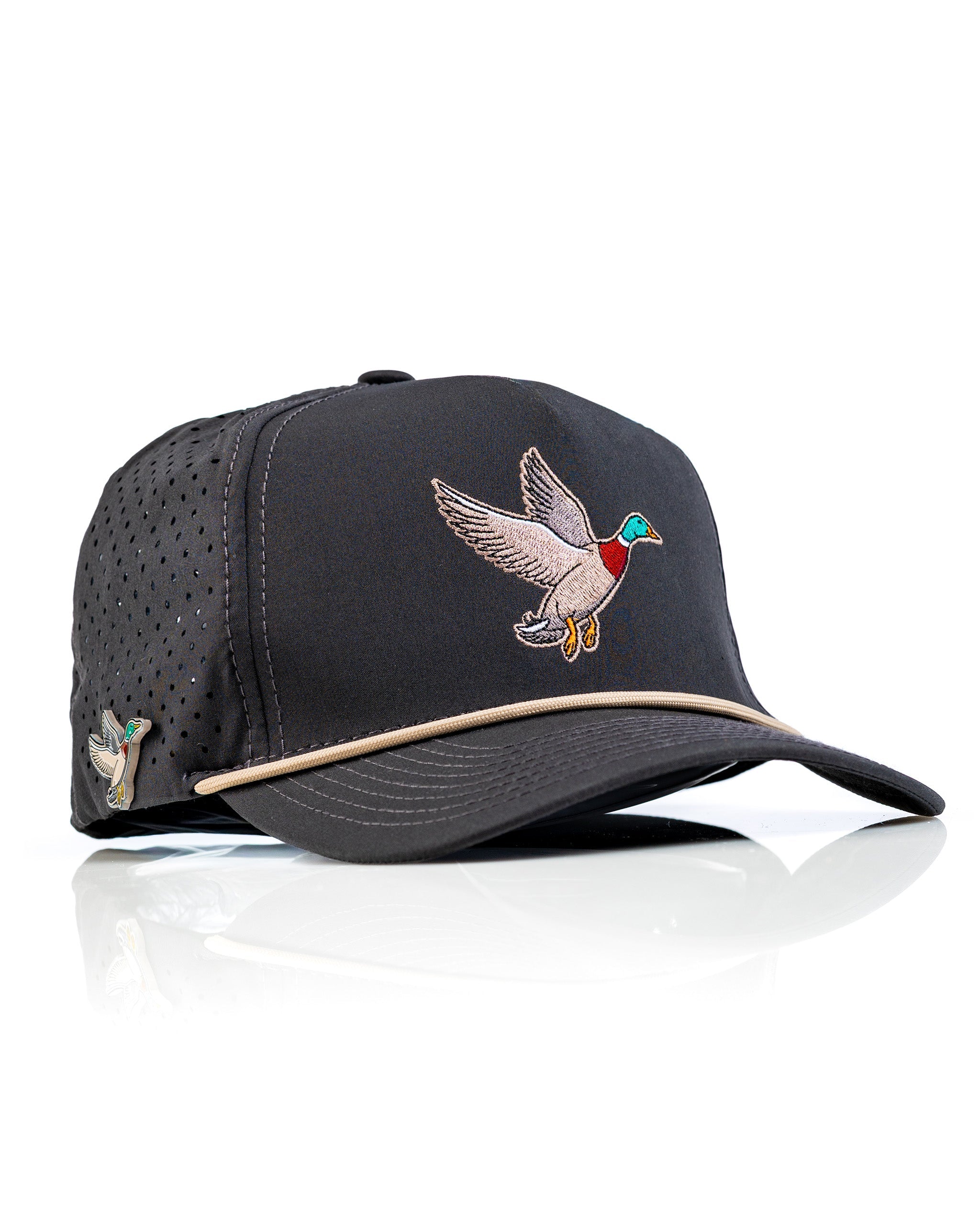 Perforated Rope Hat - Mallard