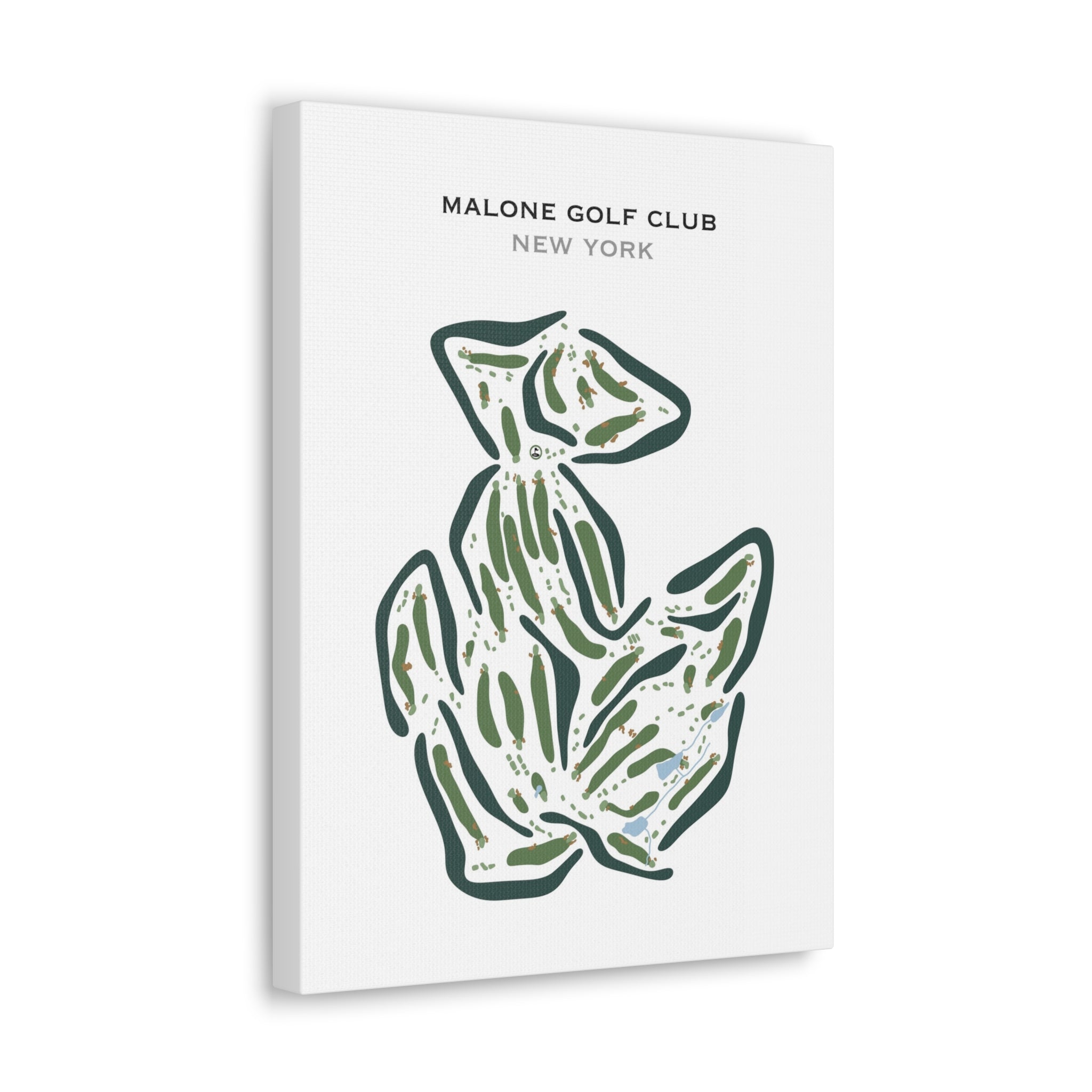 Malone Golf Club, New York - Printed Golf Courses