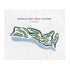 Mamala Bay Golf Course, Hawaii - Printed Golf Courses