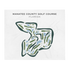 Manatee County Golf Course, Florida - Printed Golf Courses