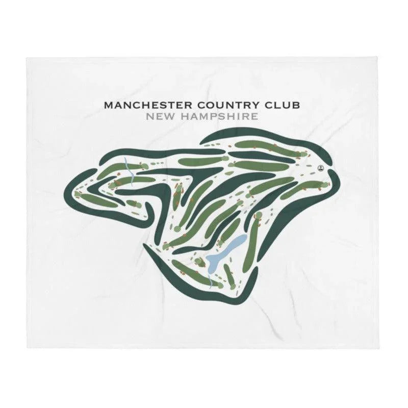 Manchester Country Club, New Hampshire - Printed Golf Courses