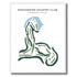 Manchester Country Club, Connecticut - Printed Golf Courses