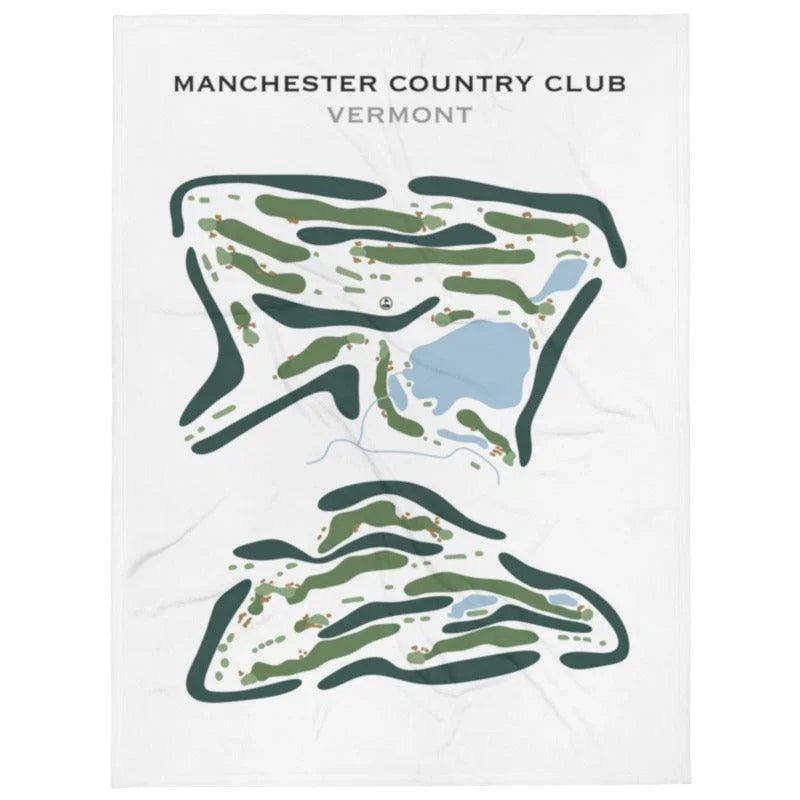 Manchester Country Club, Vermont - Printed Golf Course