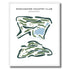Manchester Country Club, Vermont - Printed Golf Course