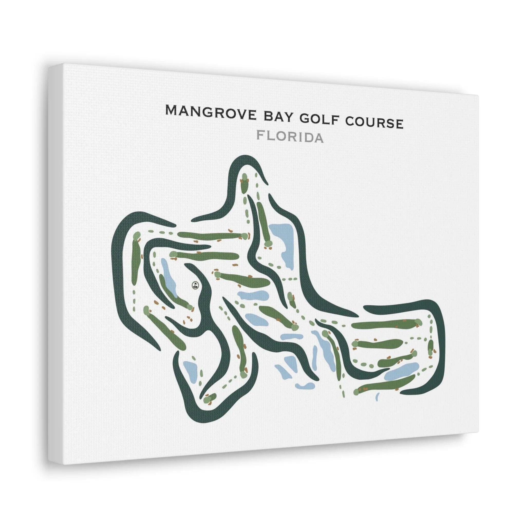 Mangrove Bay Golf Course, Florida - Printed Golf Courses