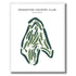 Manhattan Country Club, Kansas - Printed Golf Courses