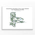 Manistee National Golf & Resort, The Revenge Course, Michigan - Printed Golf Course