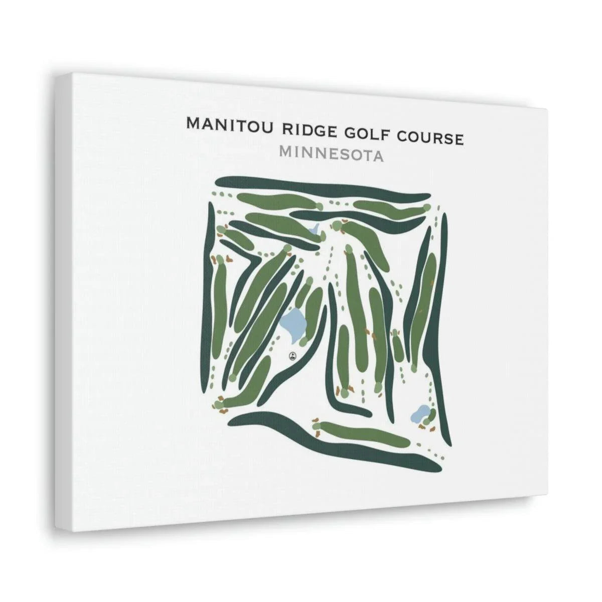 Manitou Ridge Golf Course, Minnesota - Printed Golf Courses