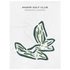 Manor Golf Club, Pennsylvania - Printed Golf Courses