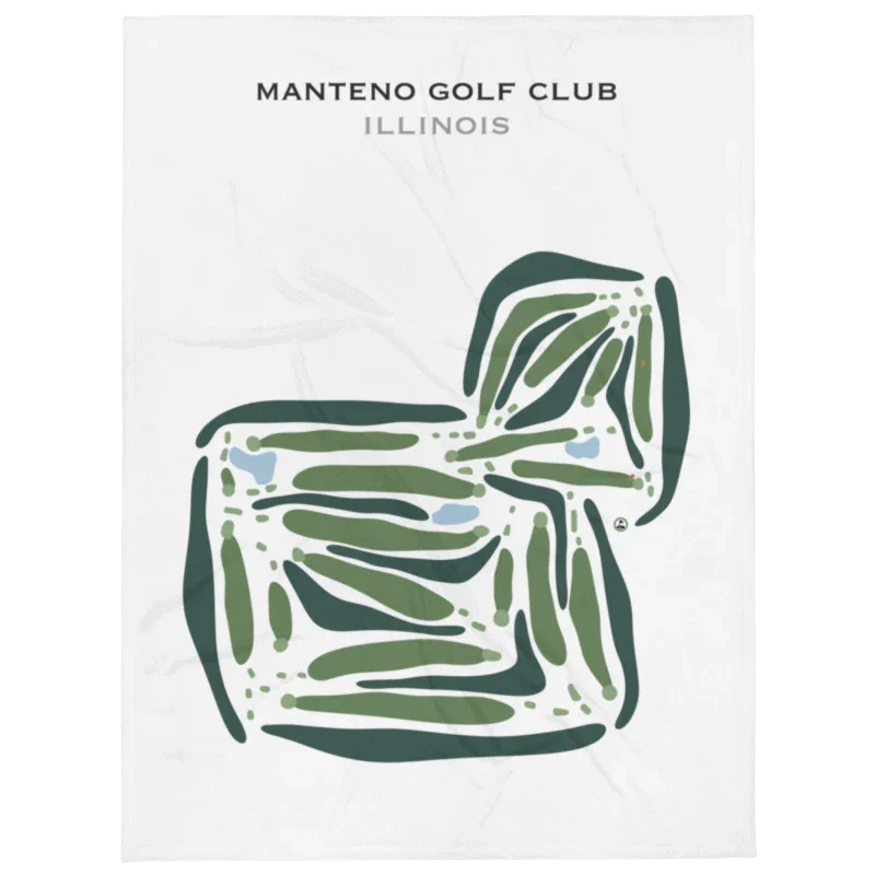 Manteno Golf Club, Illinois - Printed Golf Courses
