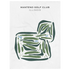 Manteno Golf Club, Illinois - Printed Golf Courses