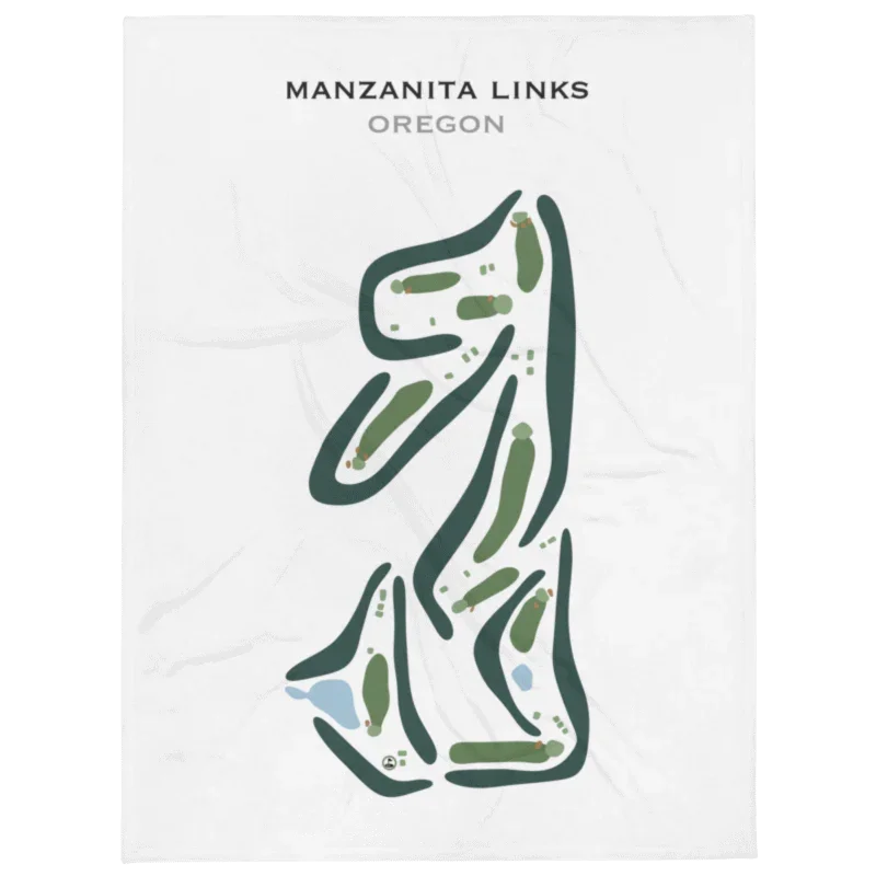 Manzanita Links, Oregon - Printed Golf Courses