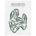 Maple Chase Golf and Country Club, North Carolina - Printed Golf Courses