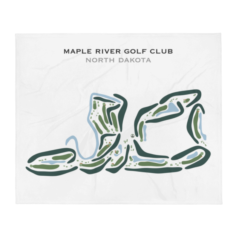Maple River Golf Club, North Dakota - Printed Golf Courses