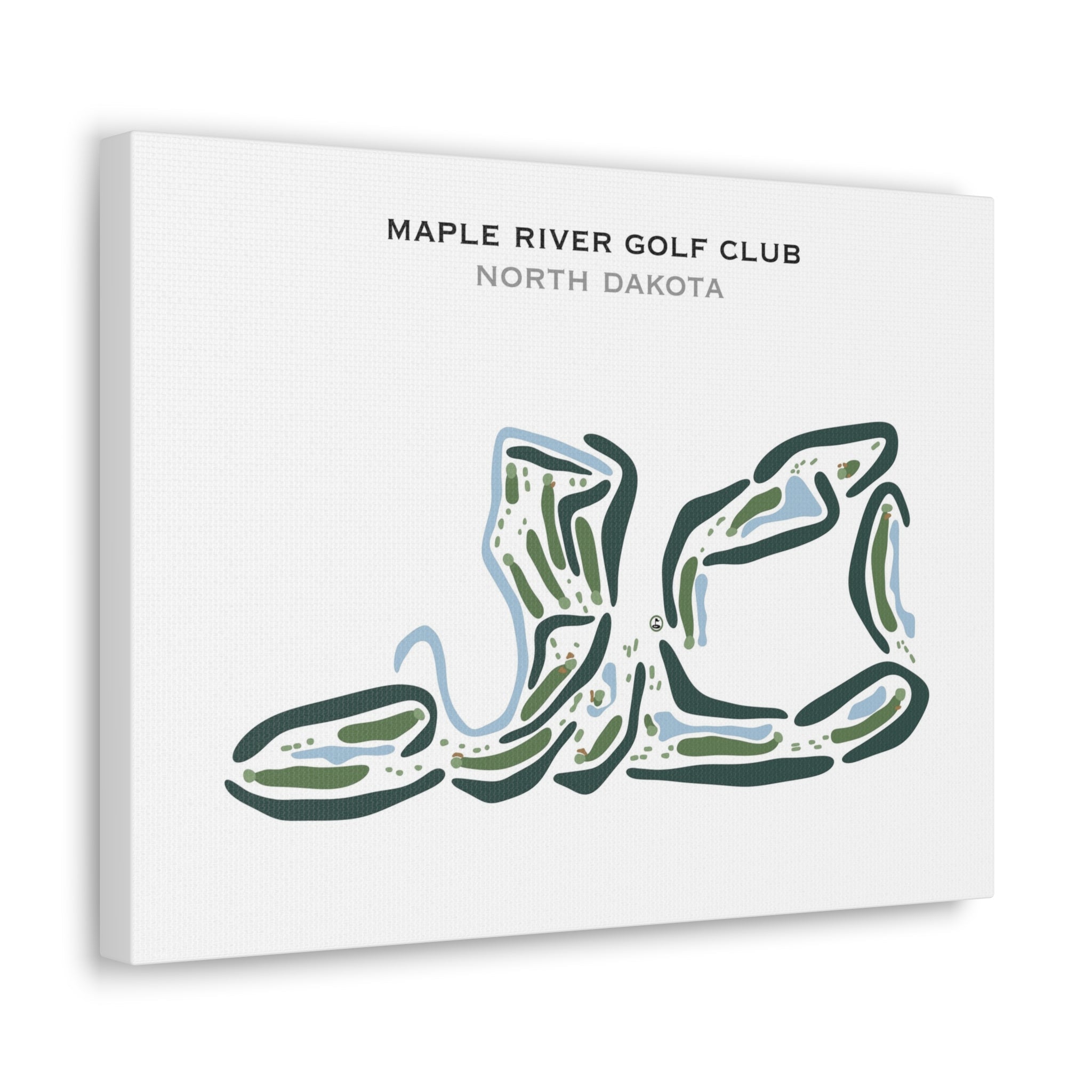 Maple River Golf Club, North Dakota - Printed Golf Courses