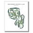 Maplecrest Country Club, Indiana - Printed Golf Courses