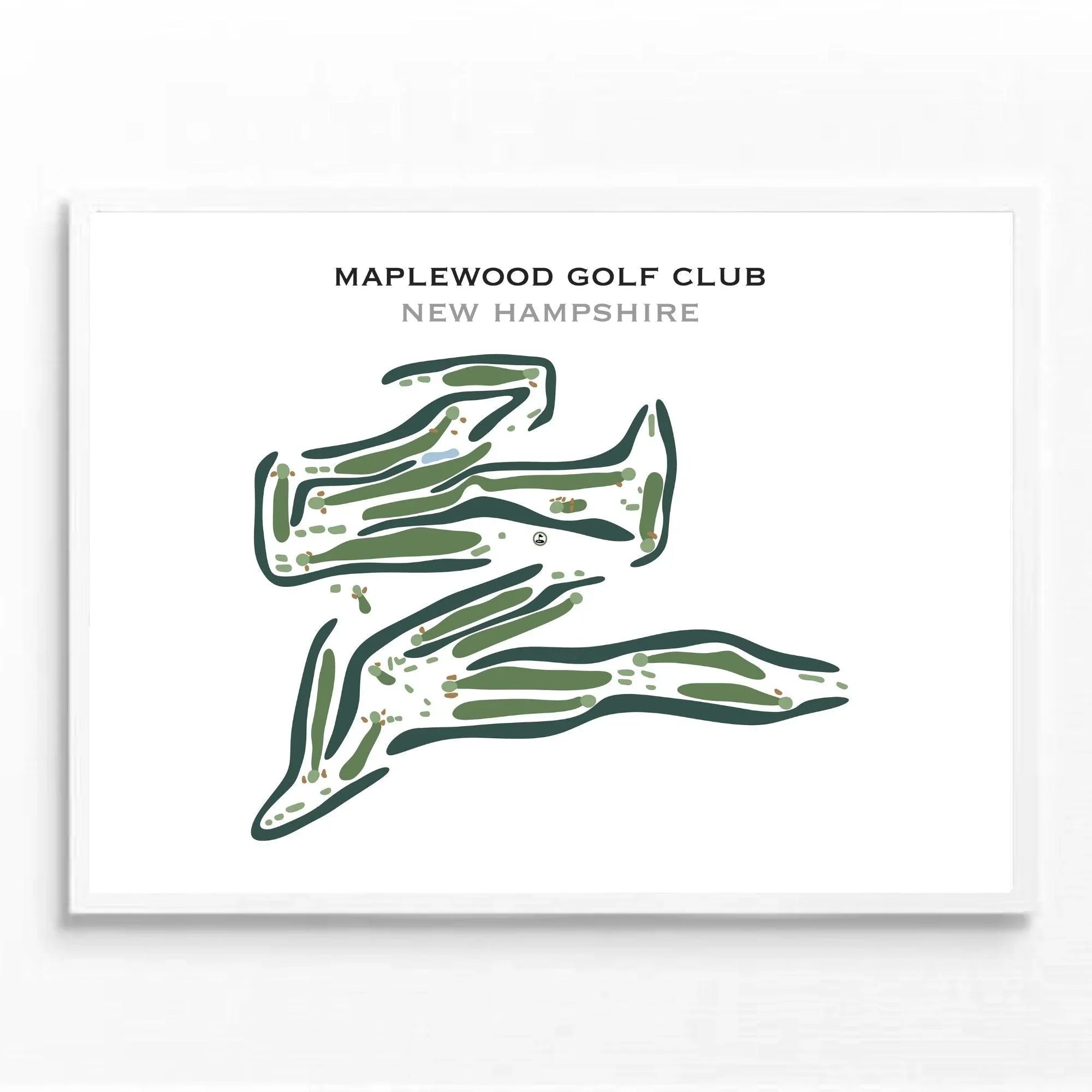 Maplewood Golf Club, New Hampshire - Printed Golf Courses
