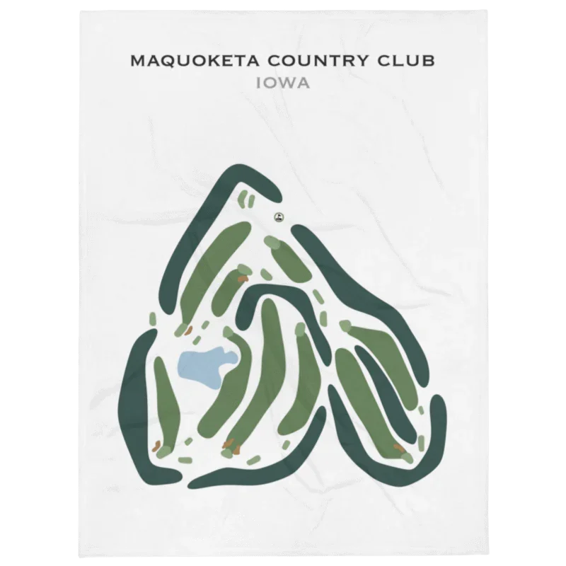 Maquoketa Country Club, Iowa - Printed Golf Courses