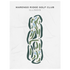 Marengo Ridge Golf Club, Illinois - Printed Golf Courses