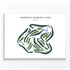 Marietta Country Club, Ohio - Printed Golf Courses