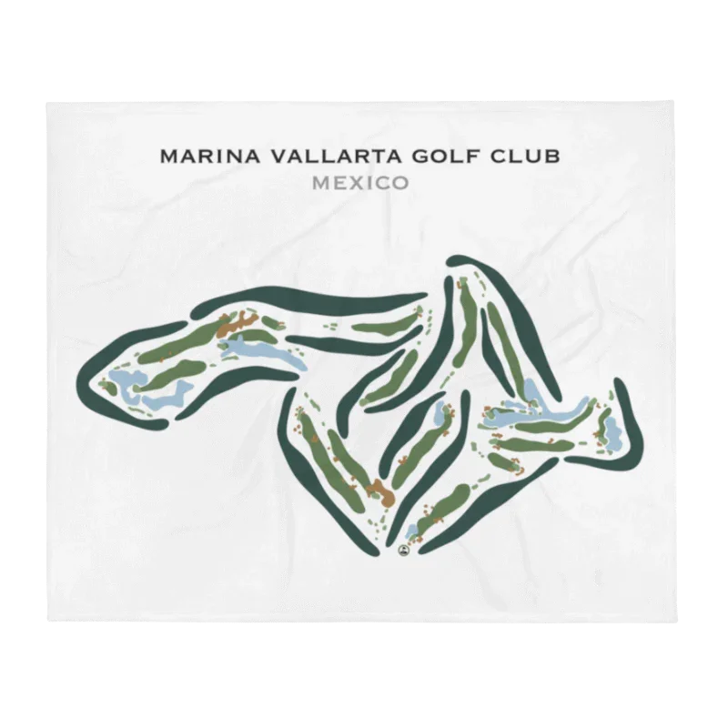 Marina Vallarta Golf Club, Mexico - Printed Golf Courses