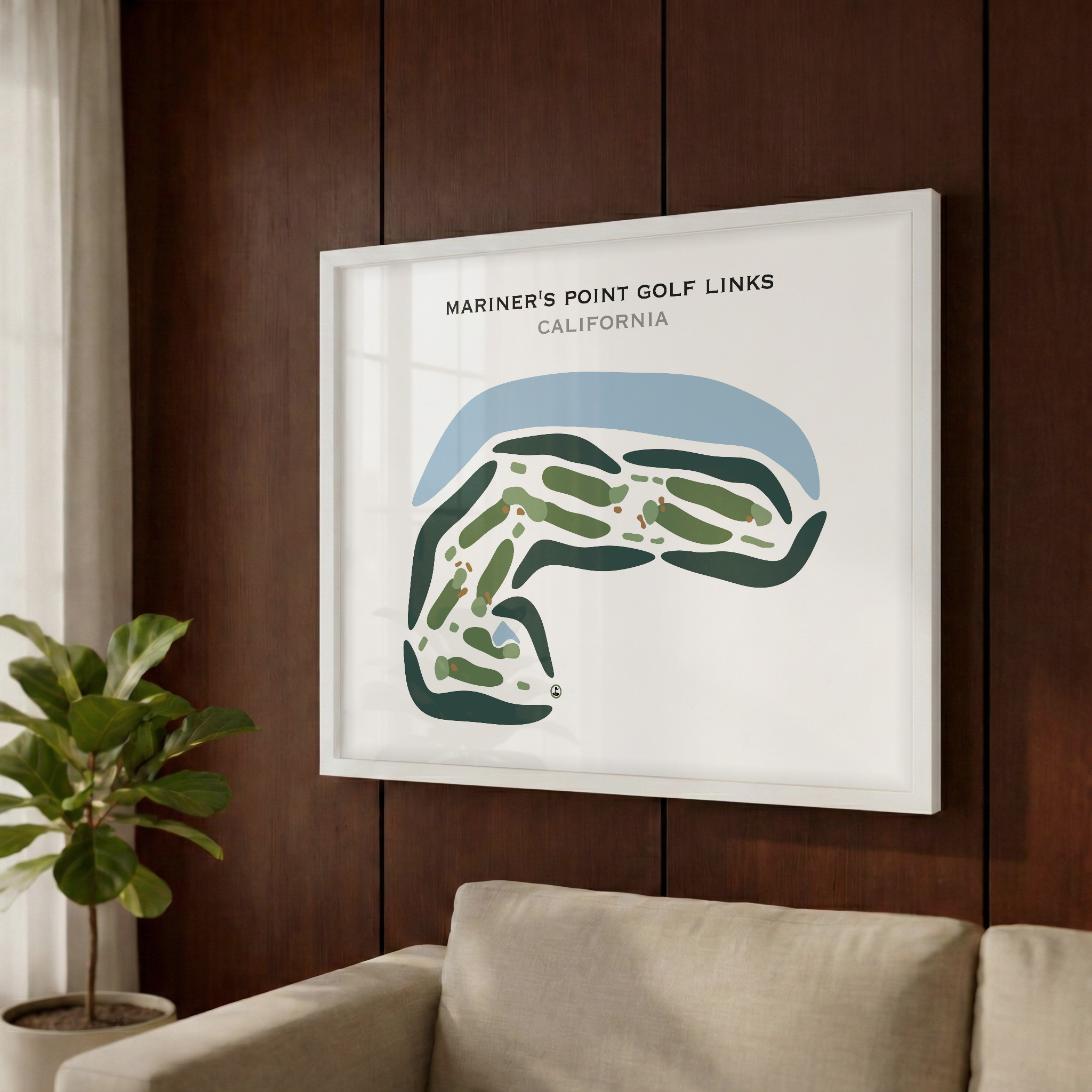 Mariner's Point Golf Links & Practice Center, California - Printed Golf Courses