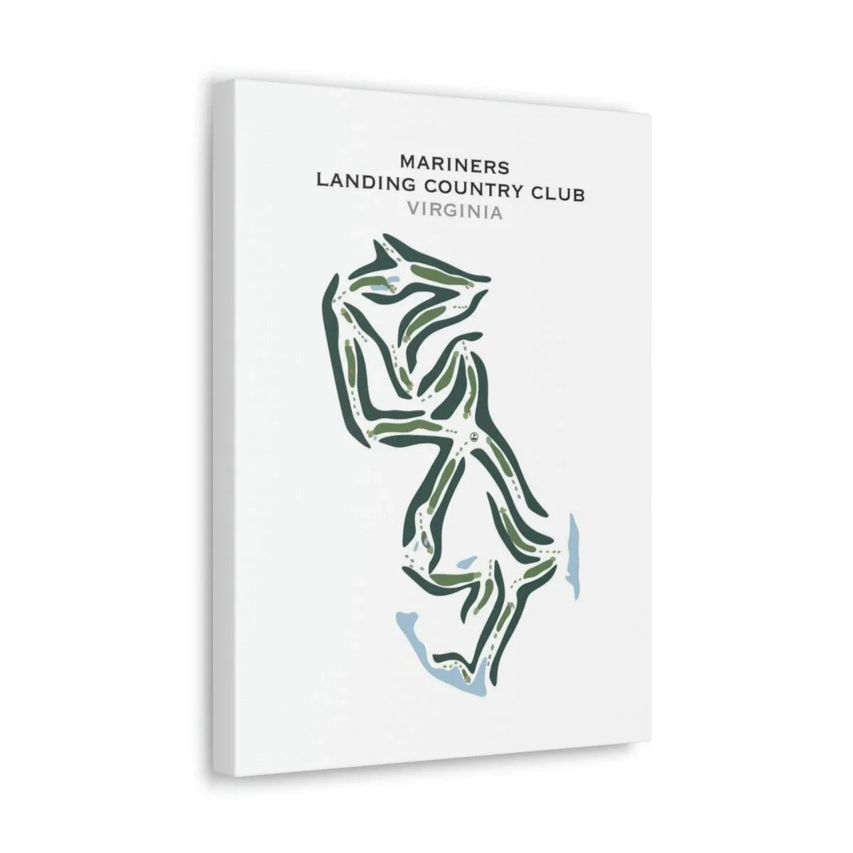 Mariners Landing Country Club, Virginia - Printed Golf Courses