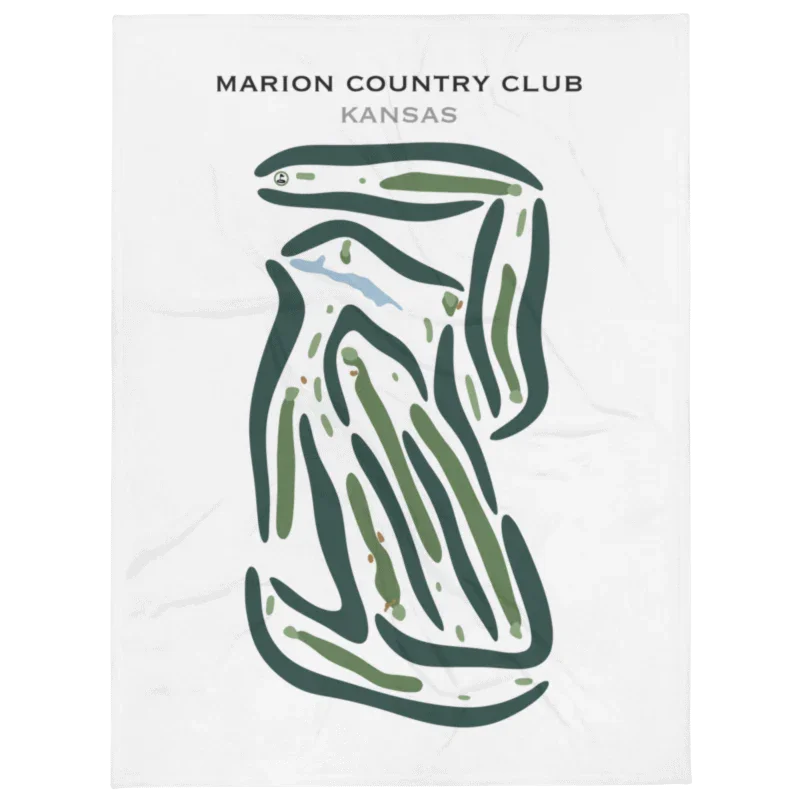 Marion Country Club, Kansas - Printed Golf Courses