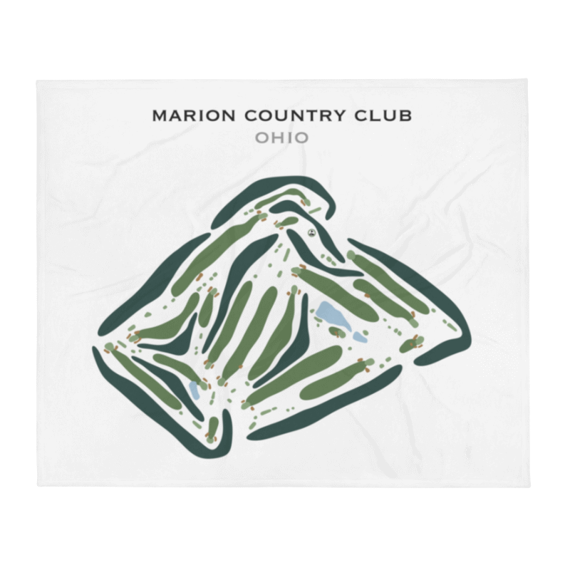Marion Country Club, Ohio - Printed Golf Courses