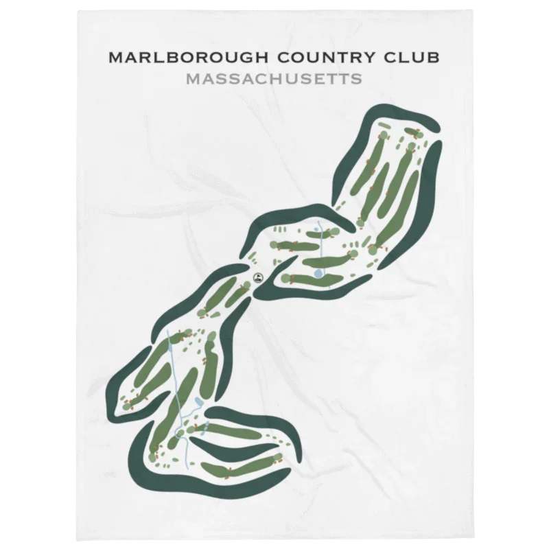 Marlborough Country Club, Massachusetts - Printed Golf Courses