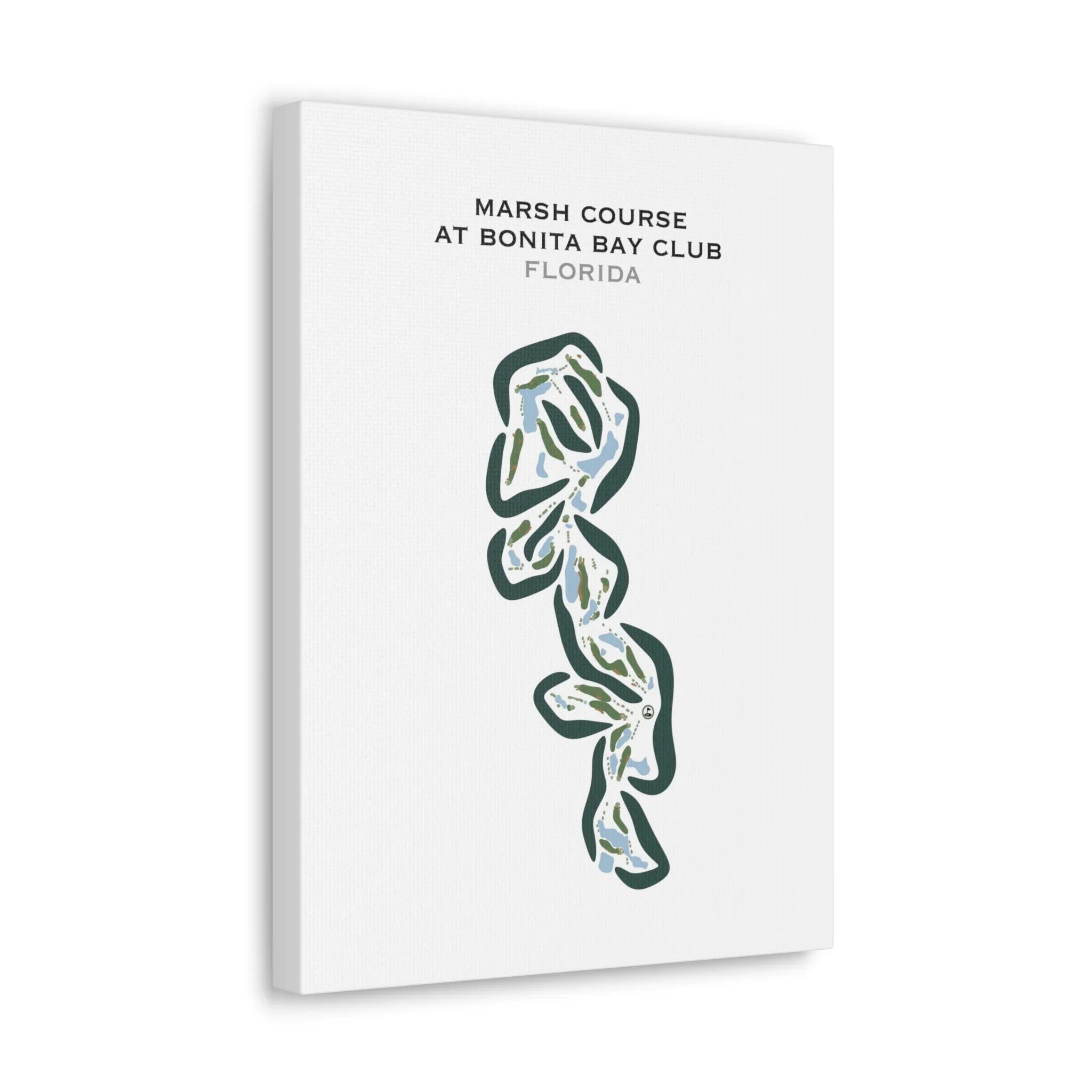 Marsh Course at Bonita Bay Club, Florida - Printed Golf Courses