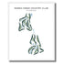 Marsh Creek Country Club, Florida - Printed Golf Course