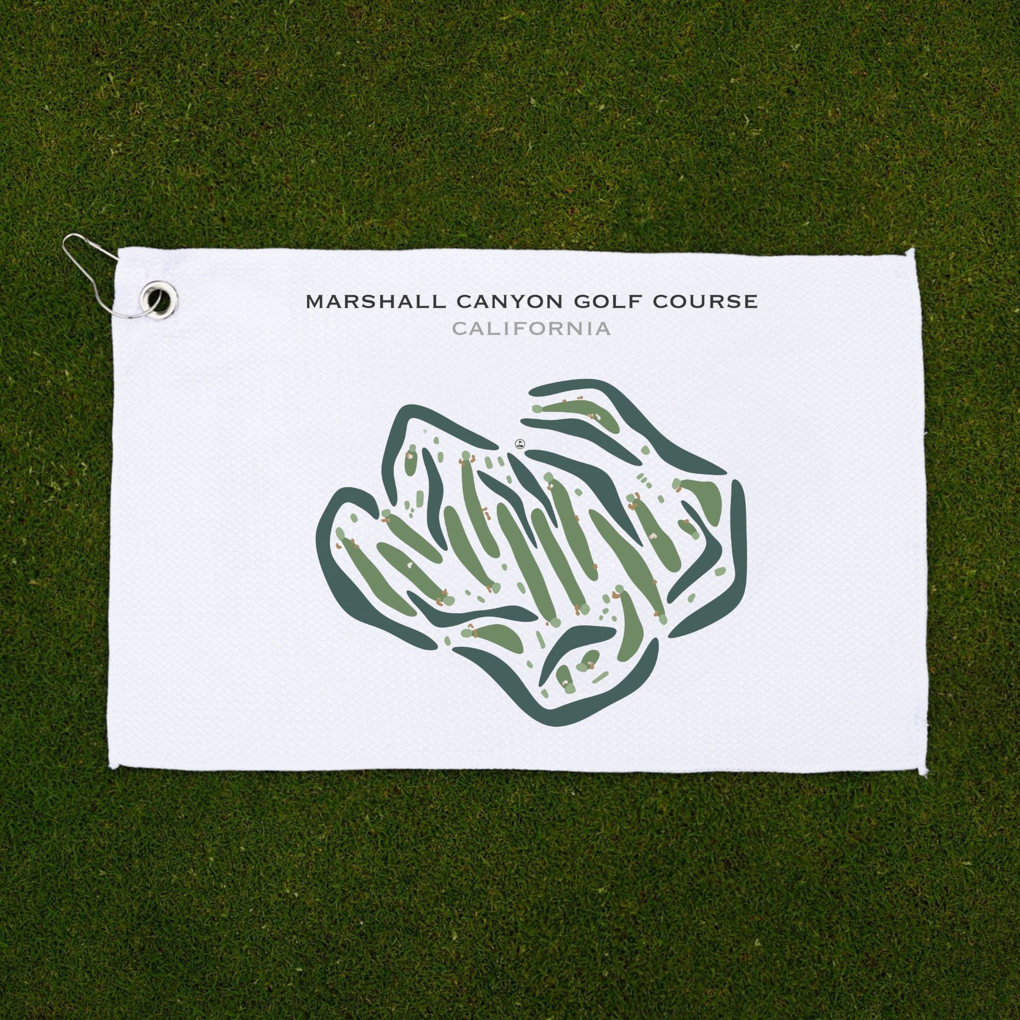 Marshall Canyon Golf Course, California - Printed Golf Courses