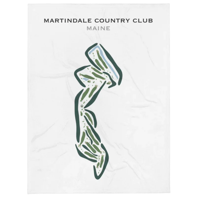 Martindale Country Club, Maine - Printed Golf Courses