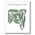Matthews Park Golf Course, Indiana - Printed Golf Courses