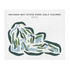 Maumee Bay State Park Golf Course, Ohio - Printed Golf Courses