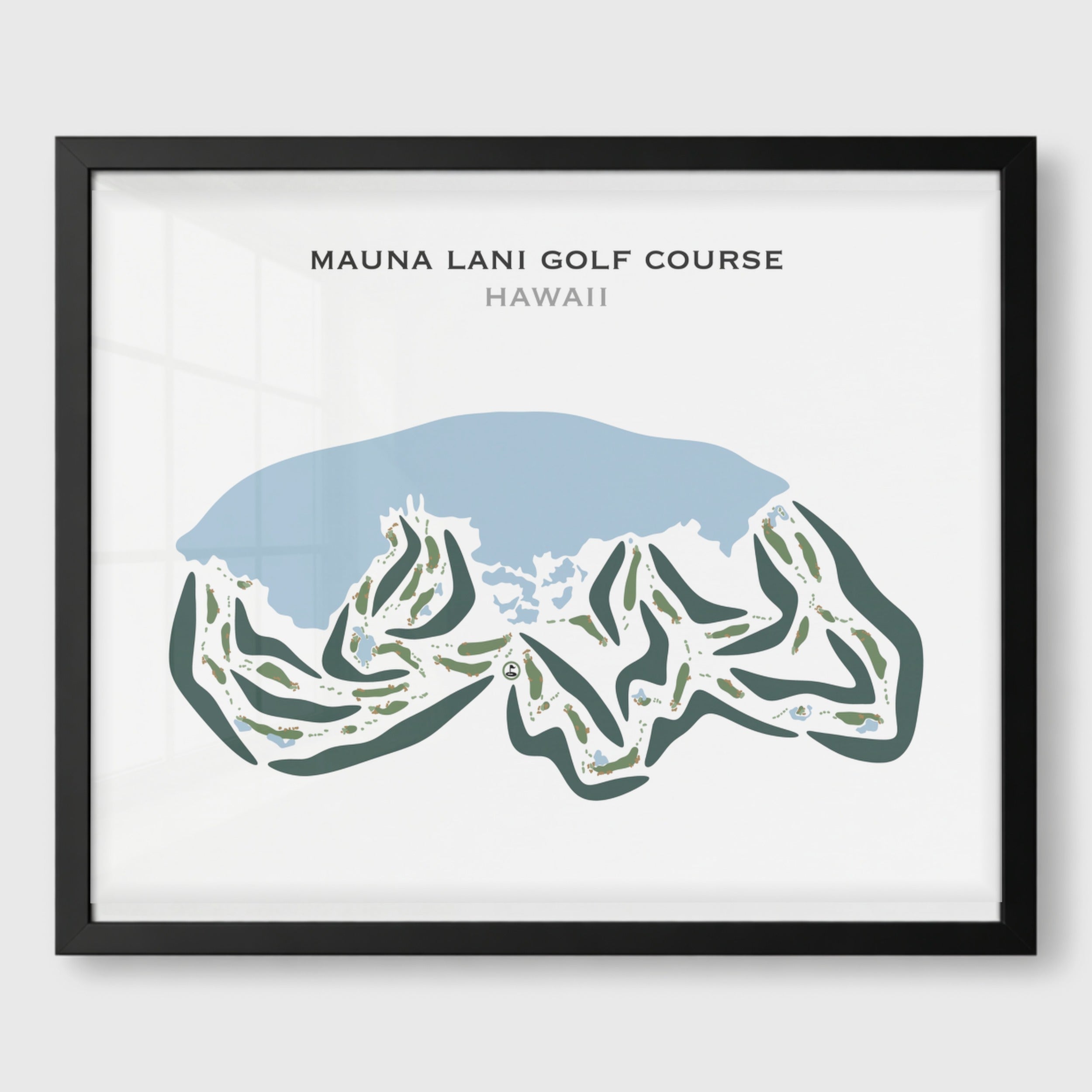 Mauna Lani Golf Course, Hawaii - Printed Golf Courses
